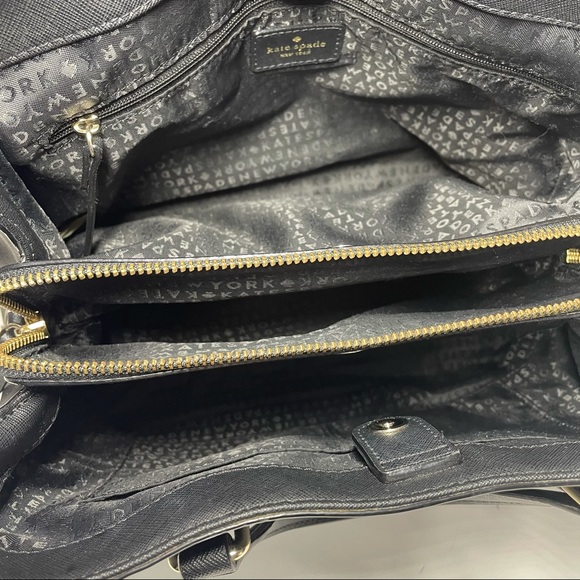 Kate Spade Purse New York Evangelie Laurel Way Satchel Handbag Saffiano Leather - Picture 8 of 10